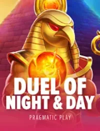duel of night and day slot logo