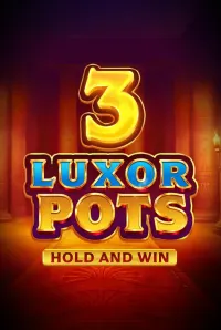 3 luxor pots  hold and win - logo